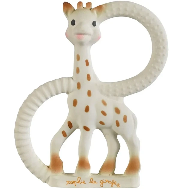 Прорізувач з кільцями Жирафа Софі, Sophie la girafe (Vulli) (м'який) (200318) - зображення 3