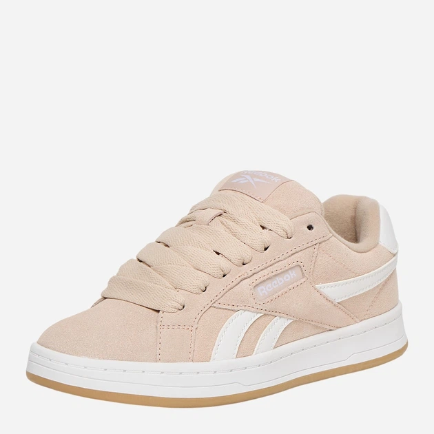 Подростковые кожаные кеды для девочки Reebok CEO-25KC000017-1(DZ) 5906751370223 40 25.8 см Бежевые (5906751370261) - Фото 2 Подростковые кожаные кеды для девочки Reebok CEO-25KC000017-1(DZ) 5906751370223 40 25.8 см Бежевые (5906751370261) - изображение 2