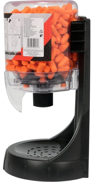 Dozownik z zatyczkami do uszu Yato YT-74520 snr 38 250 par (5906083090813) - obraz 3