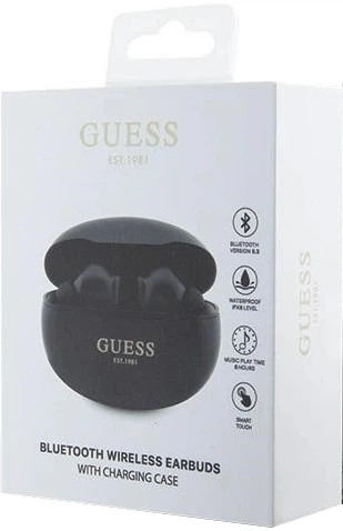 Навушники Guess Classic EST Bluetooth 5.3 Wireless + Doc Station Black (3666339120870) - зображення 3