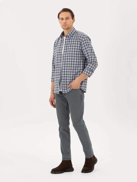 Джинсы Slim Fit мужские Pierre Cardin G021GL080-000-2105023(haki) W36L32 Хаки (8683858079996) - изображение 4