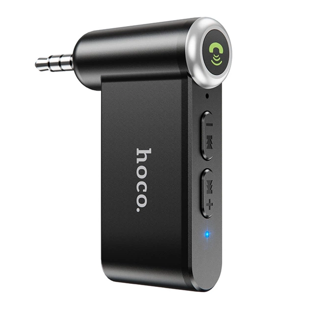 FM-трансмітер Hoco E58 AUX Receiver/Bluetooth 5.0/Battery 140mAh - зображення 3