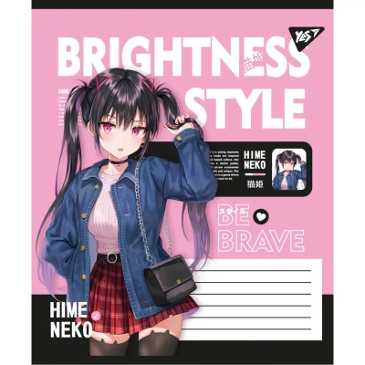 Зошит Yes Brightness style А5 24 аркушів лінія (767758) - Фото 5 Зошит Yes Brightness style А5 24 аркушів лінія (767758) - зображення 5