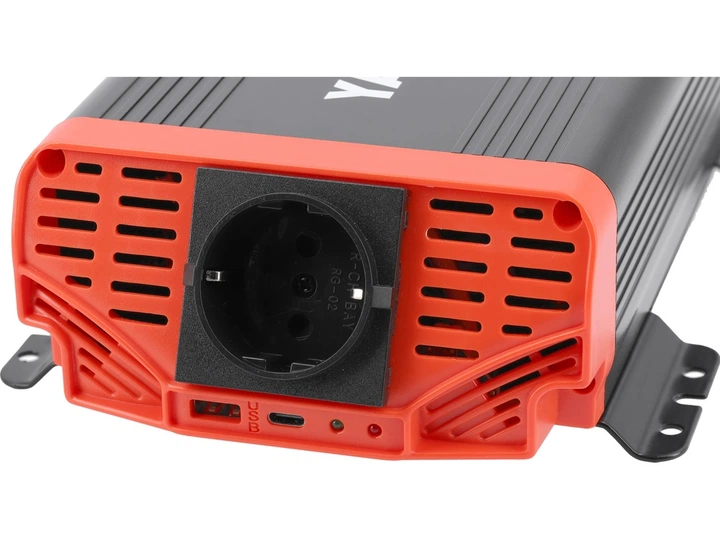 Przetwornica napięcia YATO 12/230V 600 W (YT-81482) - obraz 3