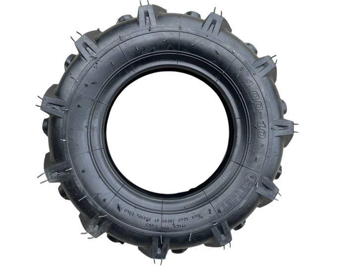 Покришка з камерою 4.00-10 для мотоблока 4PR, Протектор Ялинка, 6 к.с., 59, Goodtyre - Фото 2 Покришка з камерою 4.00-10 для мотоблока 4PR, Протектор Ялинка, 6 к.с., 59, Goodtyre - зображення 2