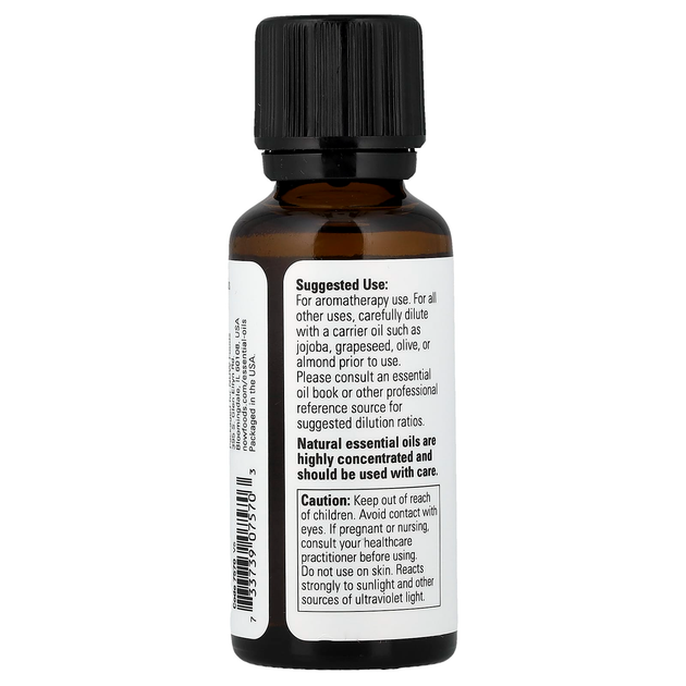 Эфирное масло апельсина NOW Foods, Essential Oils, Orange, 30 мл - изображение 3