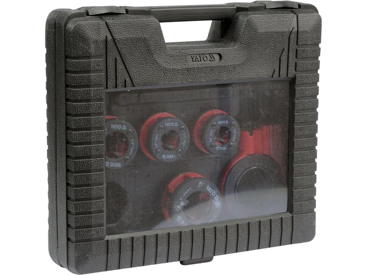 Набір різьбонарізний YATO 3/8"-1" 4 шт YT-29001 (5906083290015) - зображення 3