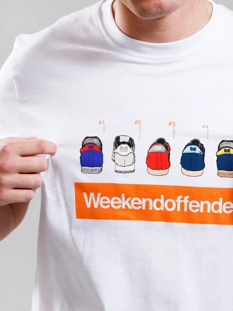 Футболка Weekend Offender Trainerspotting Белая — размер XL - изображение 3