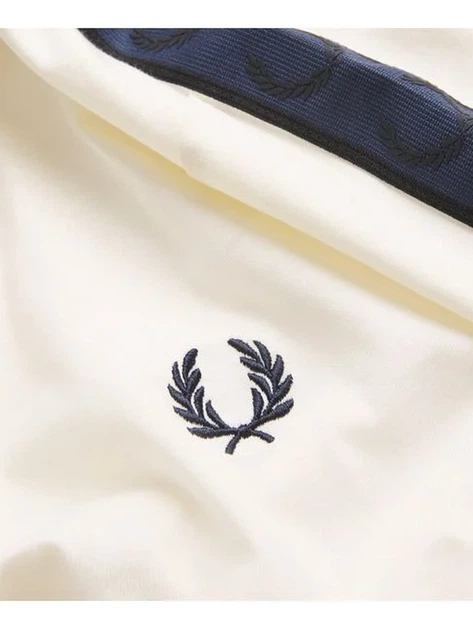 Футболка Fred Perry Taped Ringer Бежевий — розмір S - зображення 3