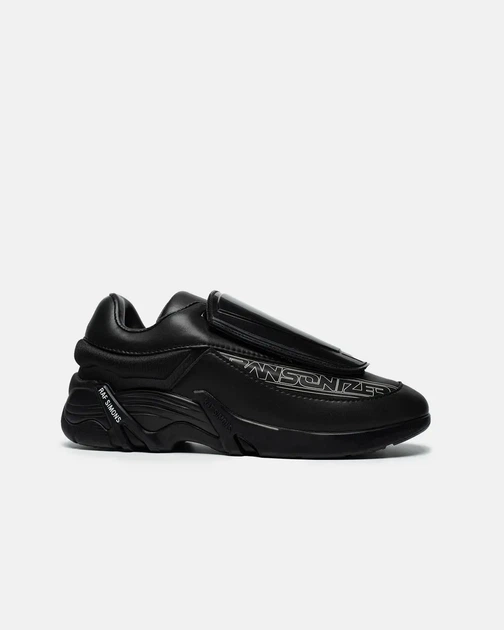 Чоловічі кросівки повсякденні Raf Simons Antei Shell and PVC-Trimmed Black 42 (26,5 см) Чорний - Фото 1 Чоловічі кросівки повсякденні Raf Simons Antei Shell and PVC-Trimmed Black 42 (26,5 см) Чорний - зображення 1