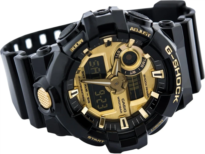 Чоловічий годинник Casio G-Shock GA-710GB-1AER - зображення 3