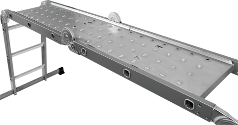 Podest VOREL do drabiny wielofunkcyjnej 17704 4x3 2 platformy 17705 (5906083177057) - obraz 4