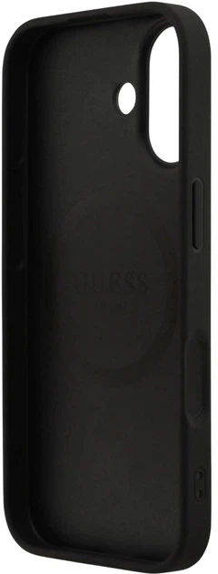 Панель Guess 4G Printed Stripes MagSafe для Apple iPhone 17 Black (3666339491369) - зображення 6