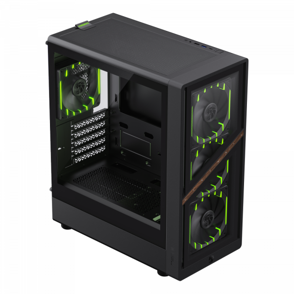 GAMEMAX Корпус комп'ютерний Mini Tower без блока живлення m-atx,itx, Tempered Glass,Mesh,USB2.0*1,USB3.0*1, aeris 330 gb - изображение 9