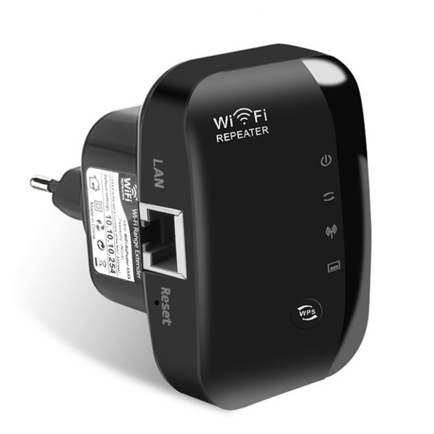 Усилитель репитер WiFi сигнала от сети до 300 Мбит/с LV-WR03 Черный ( см1167501 ) - изображение 5
