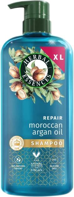 Шампунь Herbal Essences Марокканское аргановое масло Восстанавливающий 650 мл (8006530077408) - изображение 2