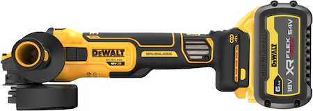 Кутова шліфувальна машина DeWalt акумуляторна XR 18 В ​​​​6 Ah (DCG409VST1-QW) - зображення 2