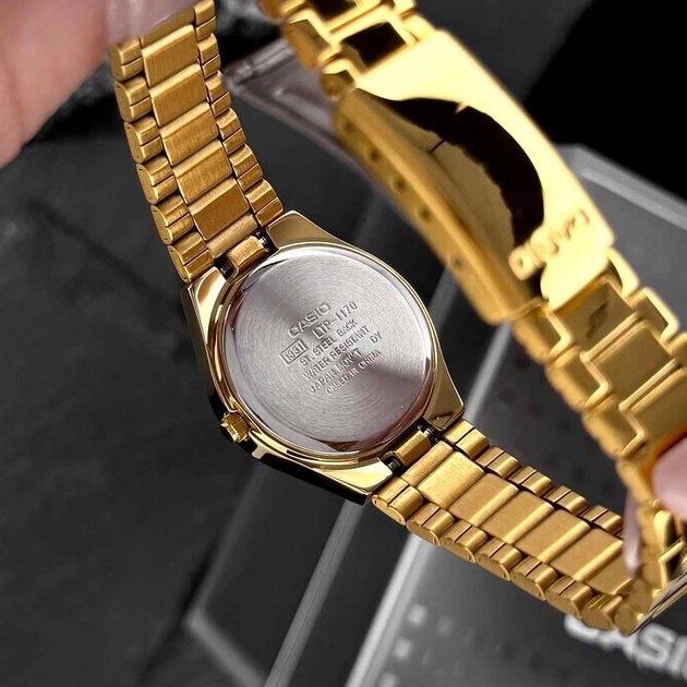 Жіночий годинник Casio LTP-1170N-7A золота класика - зображення 5