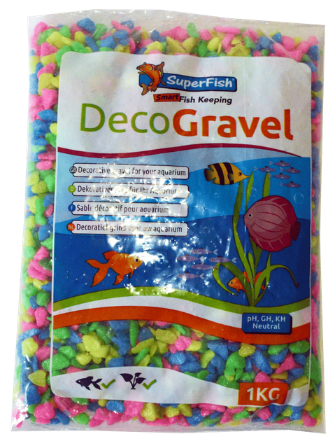 Декоративний гравій SF DECO GRAVEL NEON MIX 1 KG (A8050025) - изображение 2