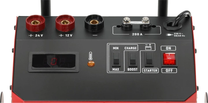 Пуско-зарядний пристрій YATO 20-400 Аг YT-83063 (5906083123092) - зображення 5