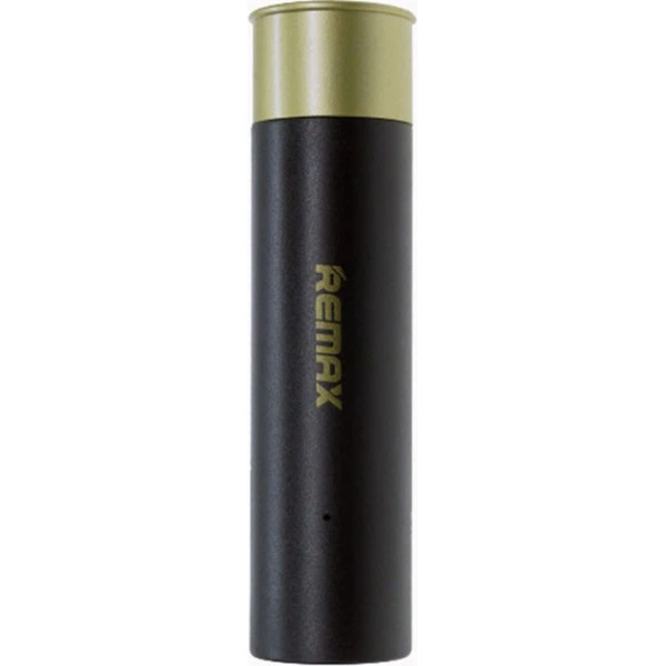 Power Bank Remax Патрон 2600 mAh Black - Фото 1 Power Bank Remax Патрон 2600 mAh Black - зображення 1