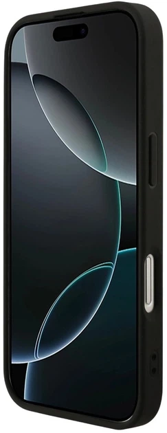 Панель Guess 4G Ring Classic Logo MagSafe для Apple iPhone 17 Black (3666339490966) - зображення 7