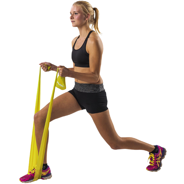 Эластичная лента для йоги/пилатеса Tunturi Resistance Band Light 14TUSFU137 - изображение 4