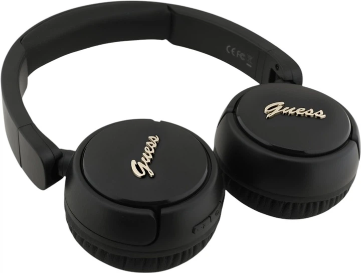 Навушники Guess Metal Logo Script Black (GUBHV6SCK) - зображення 3