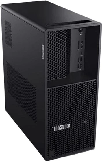 Комп'ютер Lenovo ThinkStation P3 Tower Gen 2 (30HT001PMH) Black - зображення 2