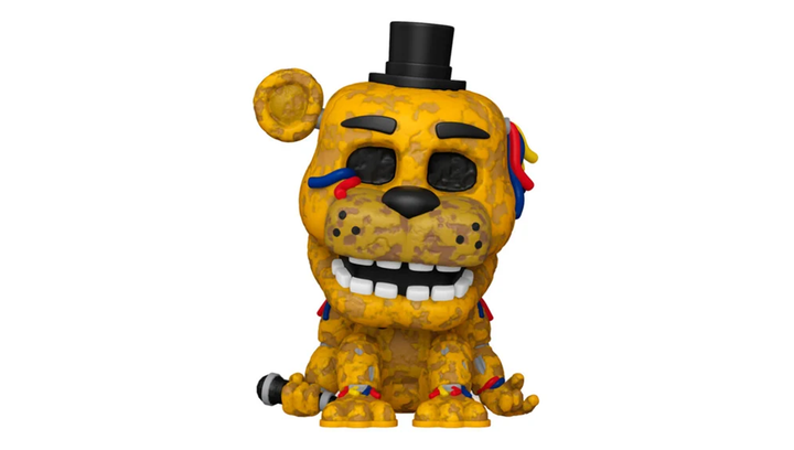 Фигурка FUNKO POP! Five Nights at Freddy's Сломанный Золотой Фредди 99mm 1033 83091 - изображение 5