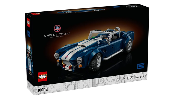 Конструктор Lego Shelby Cobra 427 S/C Icons 10357 - изображение 2