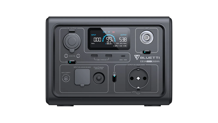 Зарядное Устройство Bluetti BLUETTI EB3A Portable Power Station PB930784 Black 600 W - изображение 2