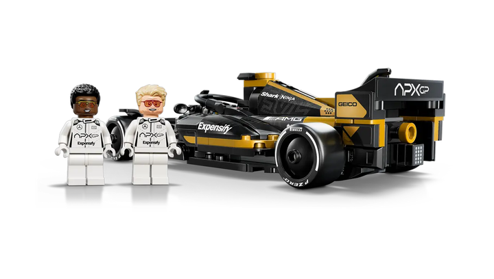 Конструктор Lego Командный Aвтомобиль для Гонки APXGP с «F1: Фильм» Speed Champions 77252 - изображение 5