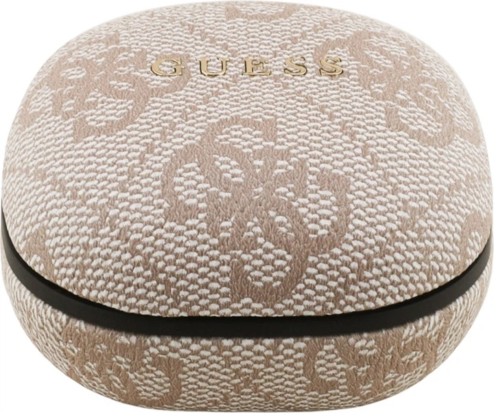 Słuchawki Guess 4G Classic Metal Logo TWS ENC Pink (GUTWST3P4EGP) - obraz 4