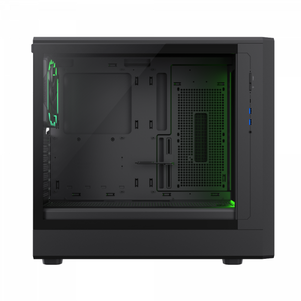 GAMEMAX Корпус комп'ютерний Mid Tower без блока живлення atx, m-atx,itx, Tempered Glass,Mesh,USB3.0x2,Type- claw 460 bk - изображение 10