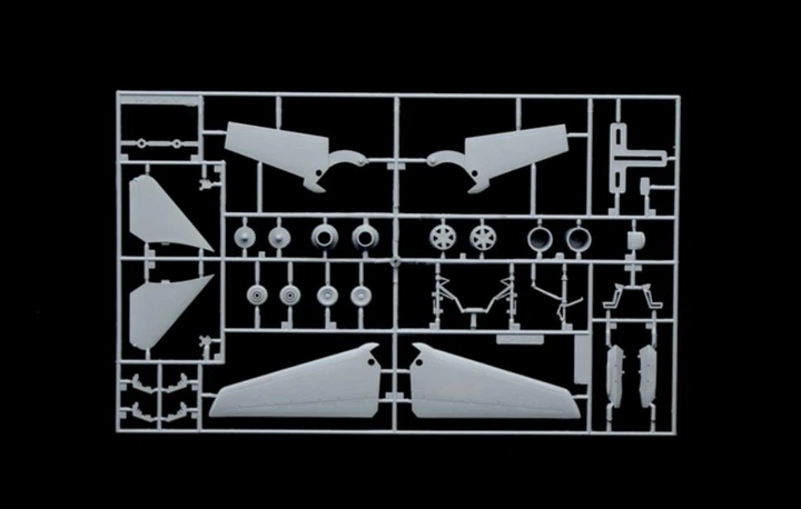 Збірна модель 1:72 американський літак F-14A Tomcat Italeri 1414 - зображення 9
