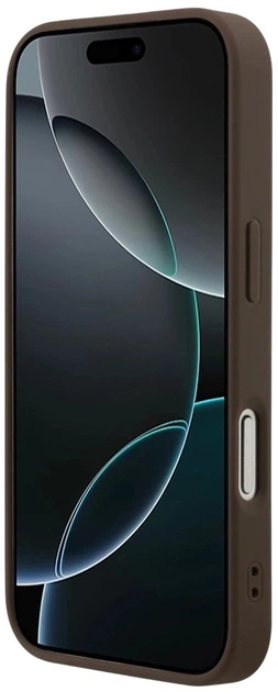 Etui plecki Guess 4G Ring Classic Logo MagSafe do Apple iPhone 17 Pro Max Brown (3666339491079) - obraz 7