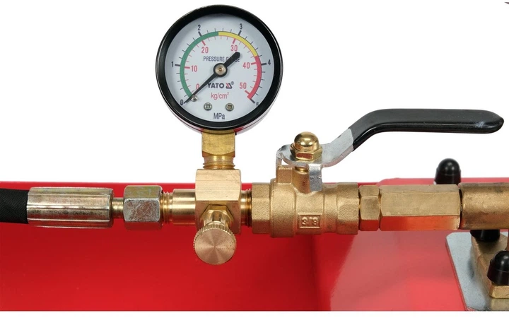 Насос ручний Yato YT-24801 для випробувань тиском (5906083090752) - зображення 3