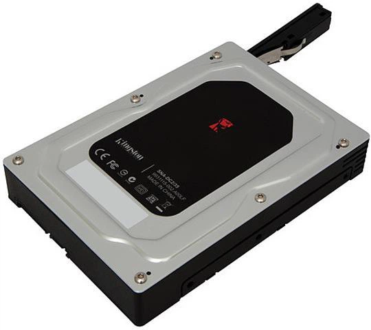 Крепление Kingston для SSD/HDD 2.5" в отсек 3.5" для корзин Hot Swap (SNA-DC2/35) - Фото 4 Крепление Kingston для SSD/HDD 2.5" в отсек 3.5" для корзин Hot Swap (SNA-DC2/35) - изображение 4