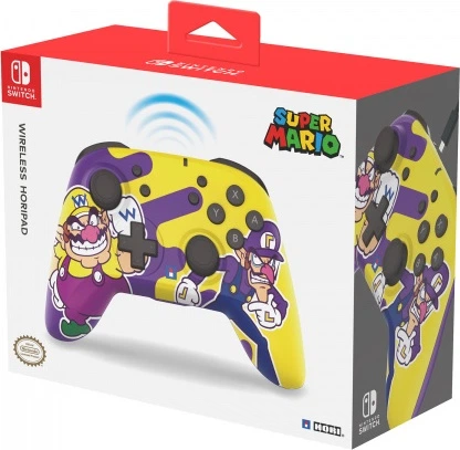 Kontroler Hori Wireless HORIPAD dla Nintendo Switch 2 Wario and Waluigi (NSW-528U) - obraz 2