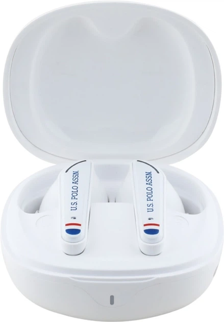 Навушники U.S. Polo Assn DH Logo White (USTWSGLH) - зображення 2