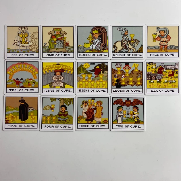 Карты таро Восьмибитное Таро, уменьшенная (Super 8-Bit Tarot) - изображение 7