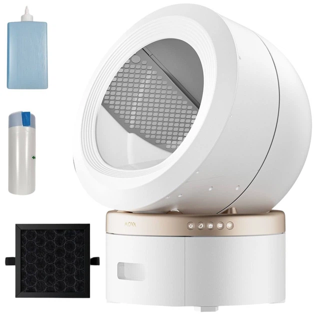 Automatyczna inteligentna kuweta Mova Prime AI dla kotów 6L/11L na 15 dni aplikacja (6977728948805) - obraz 2