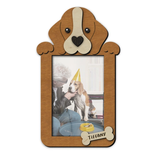 Фоторамка The Frame Depot с биглем персонализирована на 1 вертикальное фото Светло-коричневый (dog_beagle_vertical) - Фото 1 Фоторамка The Frame Depot с биглем персонализирована на 1 вертикальное фото Светло-коричневый (dog_beagle_vertical) - изображение 1