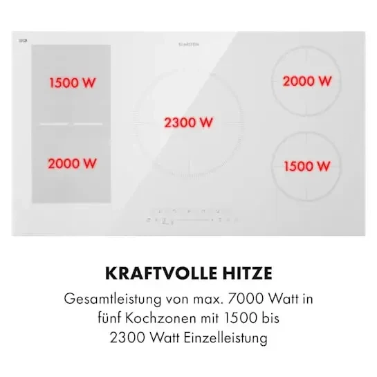 Уценка Встраиваемая индукционная варочная поверхность Klarstein Delicatessa 90 см Hybrid индукционная плита - Фото 12 Уценка Встраиваемая индукционная варочная поверхность Klarstein Delicatessa 90 см Hybrid индукционная плита - изображение 12