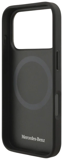 Панель Mercedes Leather Vintage Logo MagSafe для iPhone 17 Pro Beige (3666339508111) - зображення 6