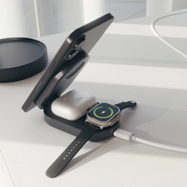 Ładowarka bezprzewodowa SBS 3-w-1 15 W (8018417499111) - obraz 10