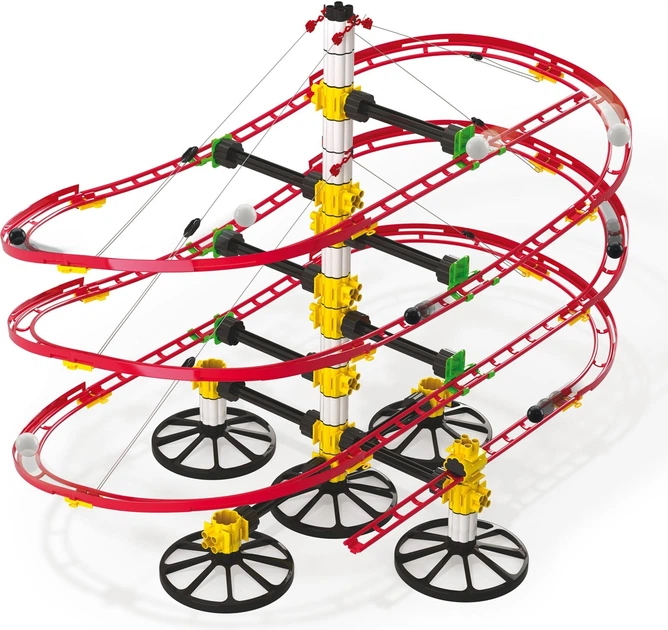 Кульковий трек Quercetti Skyrail 132 елементи 06630 (8007905066300) - зображення 2