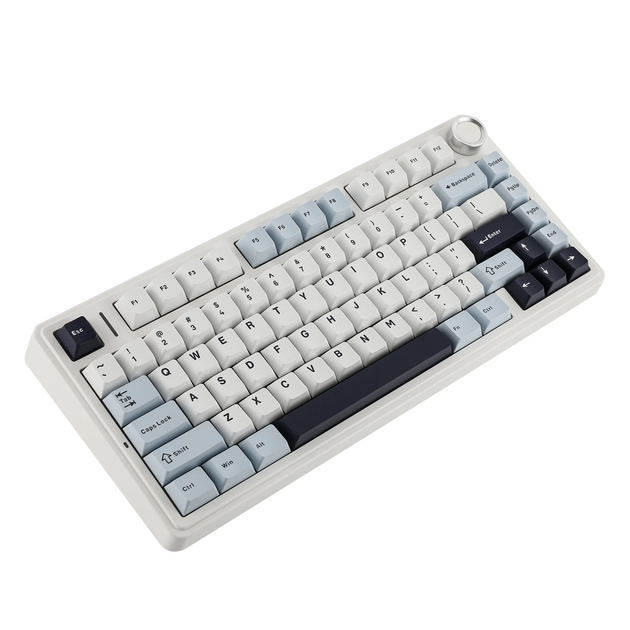 Клавіатура бездротова AULA F75 Blue - изображение 4
