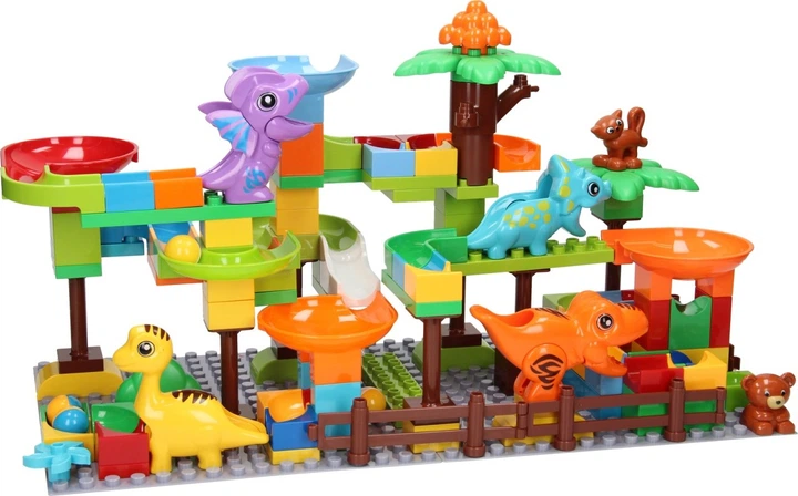 Tor kulkowy Marble Vov Toys Dino 01350054 (8718012046535) - obraz 2